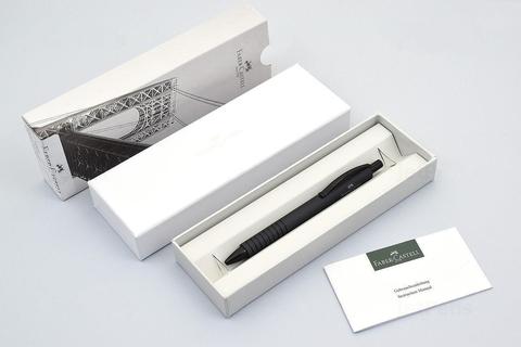 Ручка шариковая Faber-Castell Essentio Aluminium Blue  (148445)