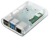 Корпус для Raspberry Pi 4 (LT-4A01 / пластик / прозрачный)
