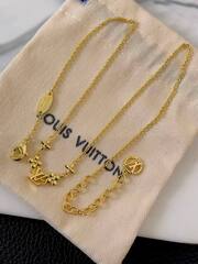 Колье LV с миниподвесками коллекция Louisette Signature