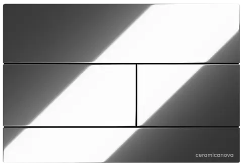 Ceramica Nova Баланс (Balance) CN12-004CH Кнопка смыва, клавиши Прямоугольники (Rect), цвет хром