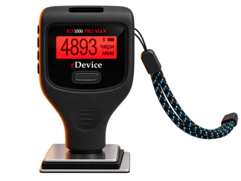 Толщиномер RD-1000 PRO MAX (BT, CalibFREE, OneCLICK, до 6000 мкм, датчик оцинковки, магнитной шпат.)