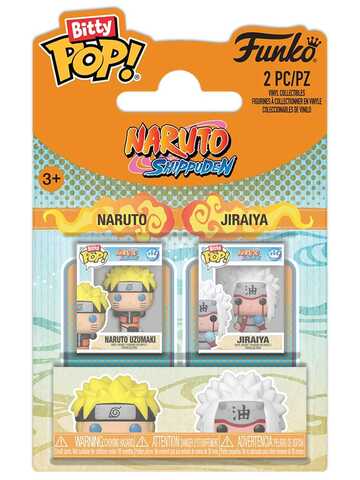 Funko Bitty POP! Naruto Shippuden (Naruto & Jiraiya) (Exc) 2PK