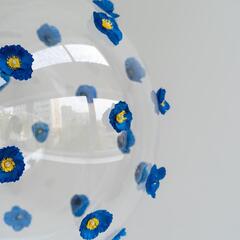 Сет гелиевых шаров Цветочное облако