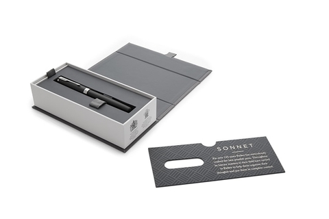 Ручка-роллер Parker Sonnet Core T529, Matte Black CT