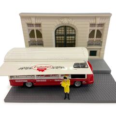 Sovam Etalmobil 1966 Diorama: Street Mobile Vendor Altaya 1:43