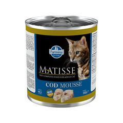 Farmina MATISSE консервы для кошек (треска) мусс 300 гр