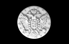 Силиконовый молд Монета Рубль 1764 г
