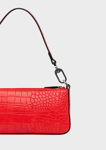 Сумка KARL LAGERFELD JEANS Logo Slim Pouch Croco
