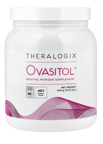 Theralogix Ovasitol®, инозитол в виде порошка, 400 г (14,12 унции)