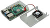 Корпус для Raspberry Pi 4 (LT-4A01 / пластик / прозрачный)