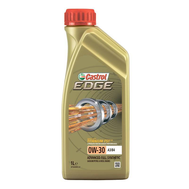 Масло моторное CASTROL EDGE FST A3/B4 0W-30 синтетическое 1 л
