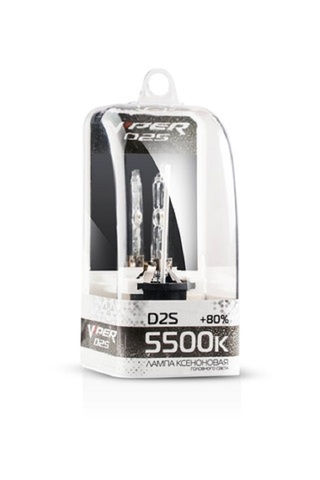 Ксеноновая лампа D2S VIPER (+80%) 5500К Ксеноновая лампа D2S VIPER (+80%) 5500К