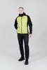 Мужской беговой костюм с капюшоном Nordski Hybrid black-lime - 1