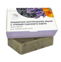 Мыло с грязью Сакского озера Med Formula «Аnti-Акне» ТМ Мануфактура Дом Природы