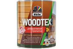 Пропитка декоративная для защиты древесины алкидная Dufa Woodtex рябина