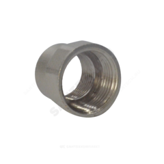 Муфта латунь никель переходная Ду 32х25 (1 1/4"х1") ВР RTP (РосТурПласт) 25176