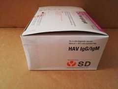 Набор для качественного раздельного определения антител классов IgG и IgM к вирусу гепатита А
