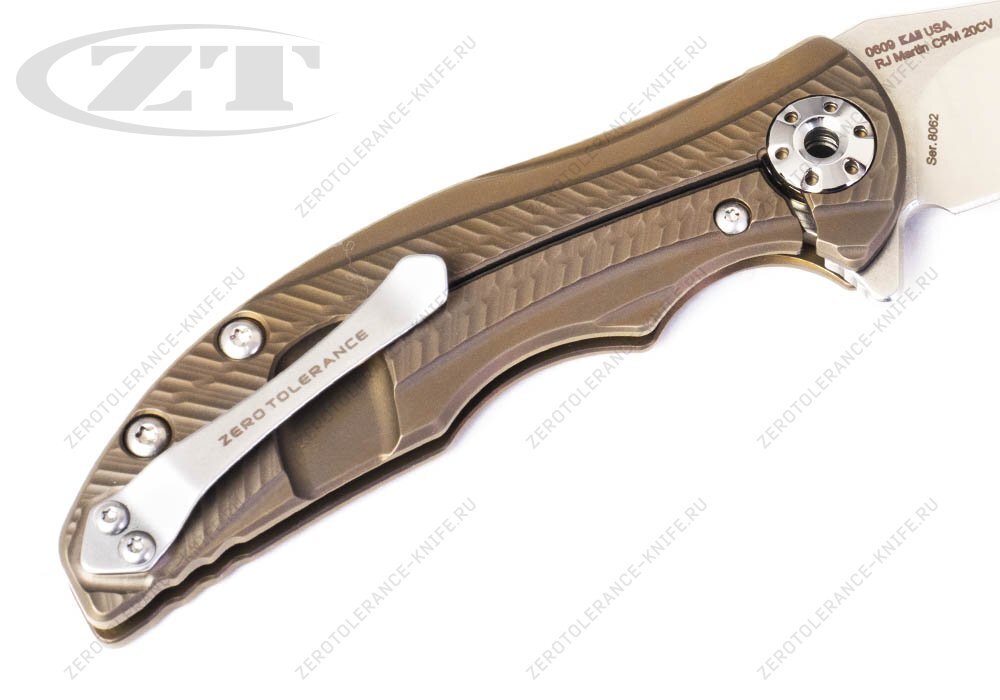 Нож Zero Tolerance 0609 RJ Martin - фотография 