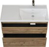 Aquanet 346319 Тумба Nova Lite 2.0 100 R 2 ящ. цв. дуб рустикальный (346319)