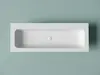 Ceramica Nova CN7016MWwx CN7016MWwx Раковина накладная Грация (Grace) без отв под смеситель 1210*457*137мм, белый матовый
