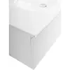 BelBagno UNO-1000-1C-SO-BO База под раковину подвесная с фрезерованными ручками по всей длине фасада с одним выкатн. ящ., Bianco Opaco, 1000x455x350