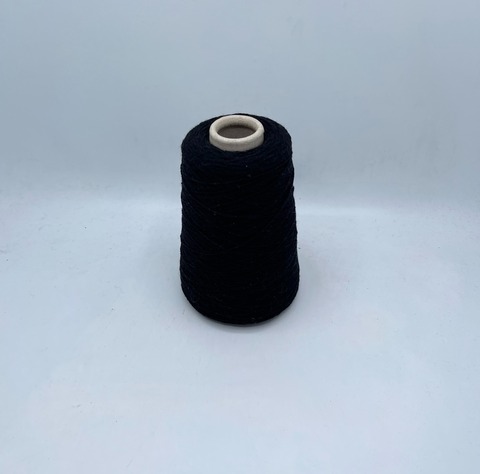 Бобинная пряжа (пр.Италия), 1400м/100гр. 100% Кашемир, цвет-Черный,арт.30297