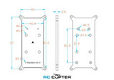 Пластина монтажная Holybro для Pixhawk 6X Standard Baseboard v2A (SKU: 18134)