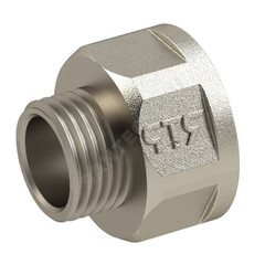 Переход латунь никель Ду 50х32 (2"х1 1/4") ВР/НР RTP (РосТурПласт) 31598