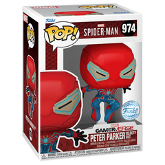 Funko POP! Marvel Games. Spider-Man 1: Peter Parker Velocity Suit (Exc) (974)