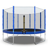 Батут DFC Trampoline Fitness с сеткой 12ft фото №1
