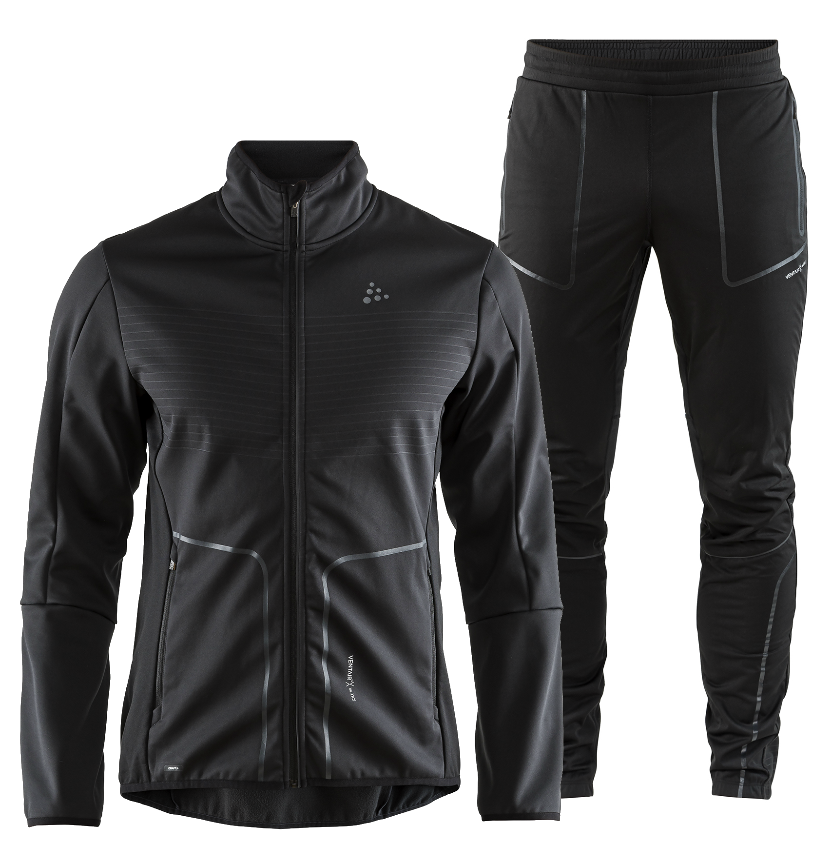 Craft Sharp Softshell 3/4 Zip лыжный костюм мужской