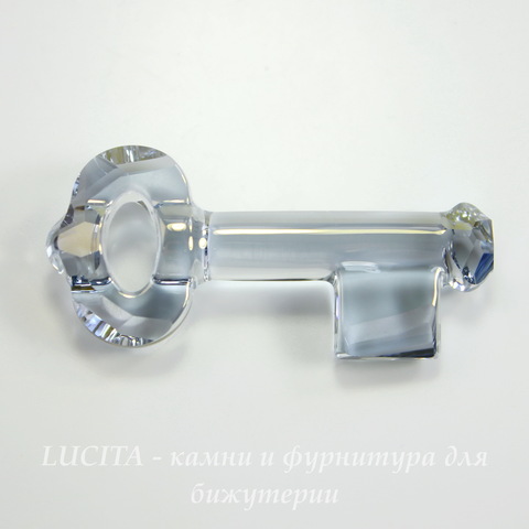 6919 Подвеска Сваровски Ключик Crystal Blue Shade (50 мм) ()