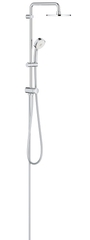Душевая система Flex наружного монтажа с переключателем, GROHE Tempesta Cosmopolitan System 200, хром, (27394002)