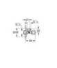 GROHE 22032000 Вентиль угловой