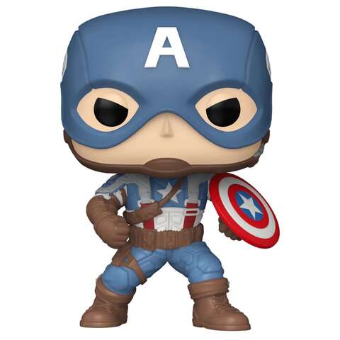 Funko POP! Bobble Marvel Infinity Sagа CA The First Avenger Captain America (1476)