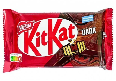 Шоколадный батончик KitKat 4 Finger Dark, 41,5 г (Германия)
