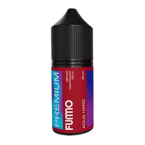 Fummo AQUA Salt 2% HARD 30 ml - Чёрная смородина Мята