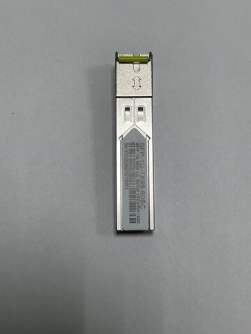 SFP-модуль - дальность 80 км (Земля)