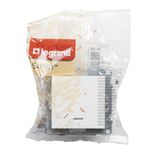 Переключатель одноклавишный с подсветкой/индикацией - Legrand SUNO - 10АХ 250В безвинтовые зажимы - Белый — фото 2