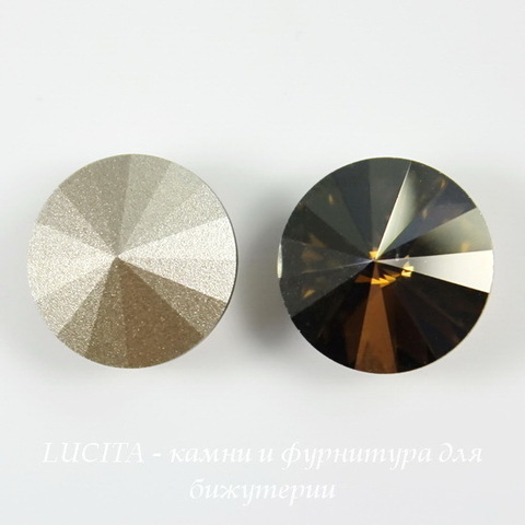 1122 Rivoli Ювелирные стразы Сваровски Crystal Bronze Shade (12 мм) ()