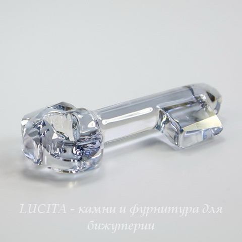 6919 Подвеска Сваровски Ключик Crystal Blue Shade (50 мм) ()