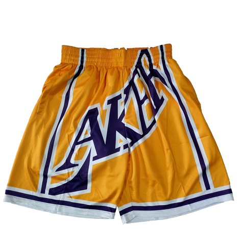 Баскетбольные шорты 'Lakers/Yellow/Purple' 