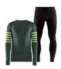 Craft Fuseknit Comfort Blocked комплект термобелья мужской green-black - 1