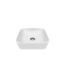 Creavit Ultra UL040-00CB00E-0000 Раковина мебельная накладная 40x40, цвет: белый фото