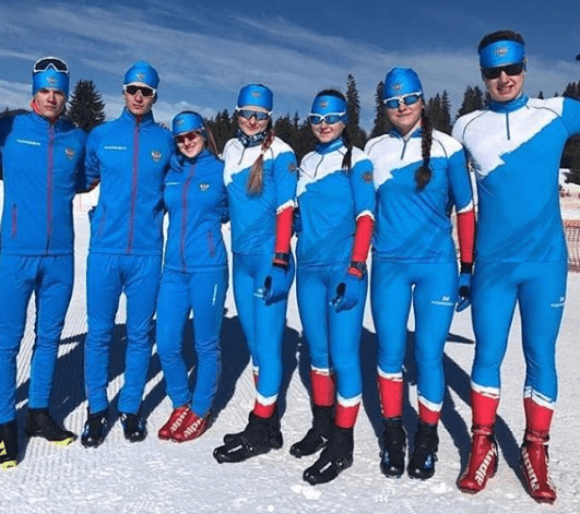 Nordski Jr Premium RUS детский гоночный комбинезон blue - 14