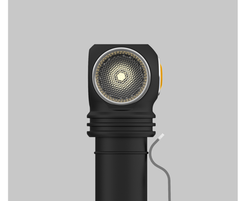 Фонарь универсальный Armytek Wizard C2 Magnet USB черный/желтый лам.:светодиод.x1 (F08901W)