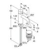 Kludi Bozz 38266N076 Смеситель для раковины, цвет: золото