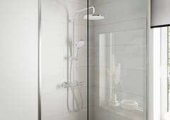 Душевая система с термостатом для душа, хром Hansgrohe Vernis Blend Showerpipe 200 26276000