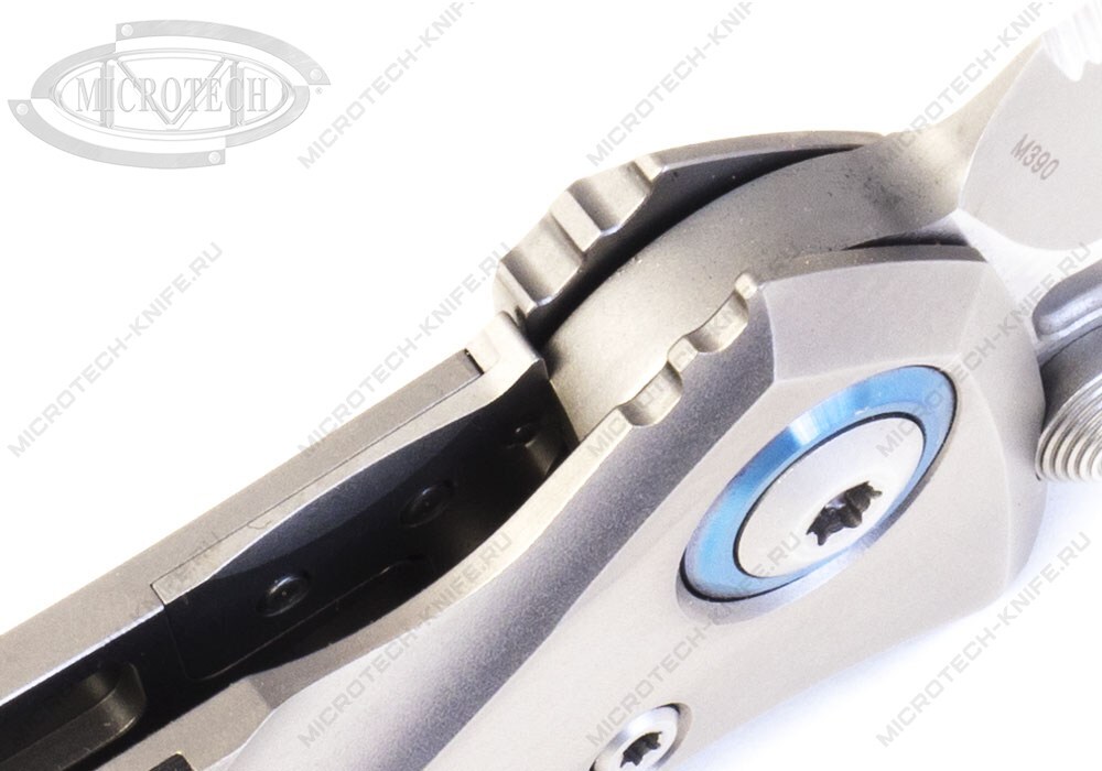 Нож Microtech Socom Bravo 261-8CFTI Partially Serrated Tanto Blue Collar