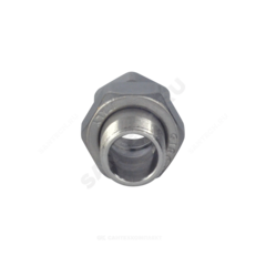 Соединитель латунь хром американка Ду 15 (1/2") прямой ВР/НР R18 Giacomini R18X003
